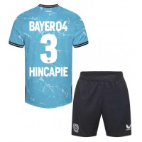 Camisa de time de futebol Bayer Leverkusen Piero Hincapie #3 Replicas 3º Equipamento Infantil 2023-24 Manga Curta (+ Calças curtas)